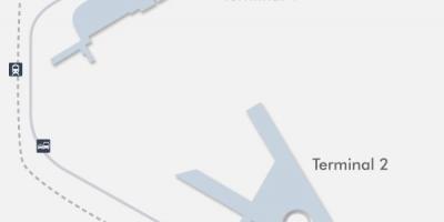 Mex აეროპორტის ტერმინალის რუკა