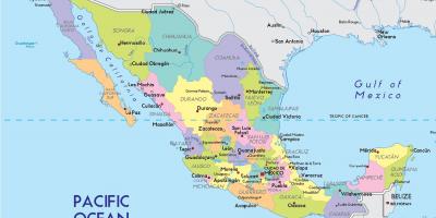 რუკა Mexico City ქალაქი