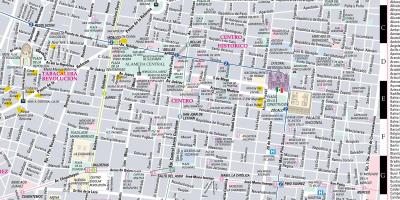 რუკა streetwise მეხიკო